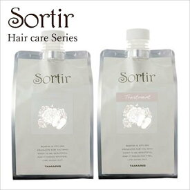 タマリス ソルティール アップル＆ピオニー シャンプー 1000ml＆トリートメント1000g 詰替えセット TAMARIS 髪カリスマ受賞サロン