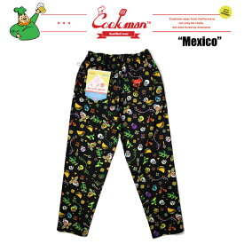 (お得なクーポン発行中！) クックマン シェフパンツ メキシコ COOKMAN Chef Pants Mexico