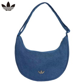 アディダスオリジナルス バッグ アディカラー ハーフ ショルダー 肩掛け 月型 ムーン デニム adidas Originals ADICOLOR HALF CRESCENT BAG