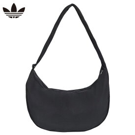 アディダスオリジナルス バッグ ハーフ 月型 ショルダー 肩掛け ムーン ブラック adidas Originals EVERYDAY ICONS CROSSBODY BAG HALF MOON