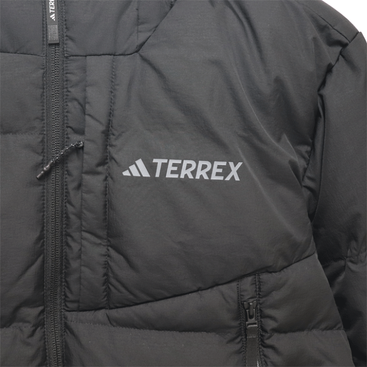 adidas ブラック ダウンジャケット adidas ブラック ダウンジャケット XL