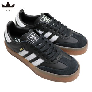 (ȃN[|sI) AfB_X IWiX Xj[J[ fB[X TxC  _u ubN  adidas Originals SAMBAE W Black