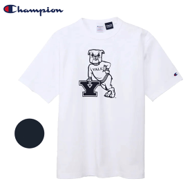 チャンピオン アメリカ製 半袖 Tシャツ ヘビーウエイト イェール大学 ブルドック (メール便 送料無料) Champion Yale Bulldogs MADE IN USA (SA)