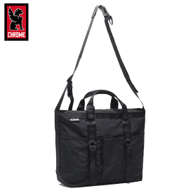 (ポイントUP中 10倍！) クローム トートバッグ グローサリー トート メッセンジャー バッグ メンズ ブラック CHROME GROCERY TOTE MSNGR 15L