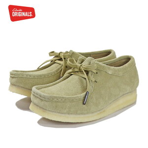 N[NX IWiX fB[X r[ Cv XG[h Clarks Originals Wallabee Maple Suede (SA)
