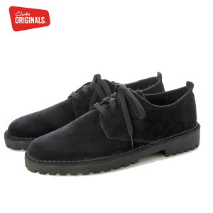 (ȃN[|zzI) N[NX IWiX Y fU[g bN [ u[c ubN XG[h Clarks Originals Desert Rock Lo Black Suede [