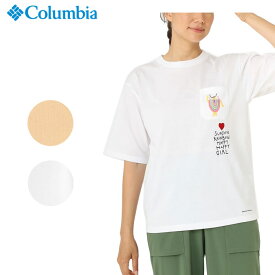 (SALE セール) コロンビア レディース スワンストリーム ショート スリーブ Tシャツ 半袖 速乾 UVカット ( メール便送料無料) Columbia PL0244 即納