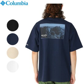 (お得なクーポン発行中！) コロンビア メンズ ミラーズクレスト グラフィック 半袖 UV 速乾 (メール便 送料無料) Columbia Millers Crest Graphic SS Tee PM0795 即納