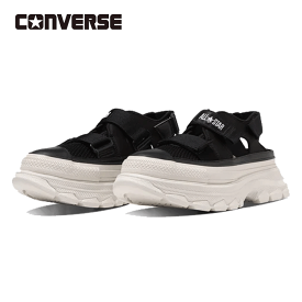 コンバース CONVERSE オールスタートレックウエーブ 厚底 サンダルOX 黒 ブラック ALL STAR TREKWAVE SANDAL OX 31310820 即納