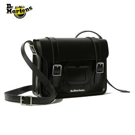 ドクターマーチン Dr.Martens ショルダーバック 11インチ レザー サッチェル バッグ 11 KIEV SATCHEL 鞄 AB097001 即納