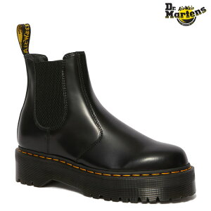 hN^[}[` TChSA u[c `FV[u[c fB[X  ubN Dr.Martens 2976 QUAD CHELSEA BOOT BLACK POLISHED SMOOTH 24687001