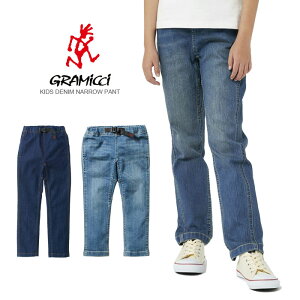 �O���~�` �L�b�Y �f�j�� �i���[ �p���c Gramicci KIDS DENIM NARROW PANT (SA)