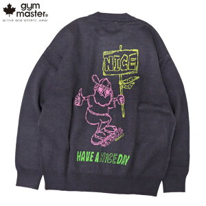 �W���}�X�^�[ �j�b�g ���� �W���K�[�h �j�b�g �N���[�l�b�N �u���b�N �����Y ���f�B�[�X �i�C�X gym master NICE Knit