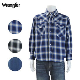 (FINAL SALE) ラングラー メンズ レディース ウエスタン ヨーク シャツ Wrangler 127MW Western Yoke Shirts