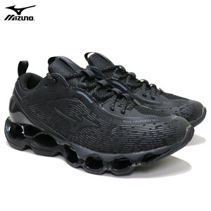�~�Y�m �X�j�[�J�[ �����Y ���f�B�[�X �����j���O�V���[�Y �u���b�N MIZUNO WAVE PROPHECY 13.2