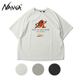 (SALE セール) ナンガ エコ ハイブリッド レーヴ ティー 半袖 Tシャツ リサイクル コットン (メール便送料無料) NANGA ECO HYBRID reve TEE 即納