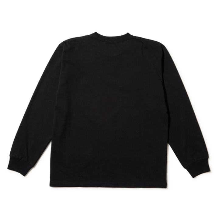 NEW ERA ブラック 長袖カットソー Lサイズ NEW ERA ニューエラ ユニセックス ロンT 長袖Tシャツ 長袖