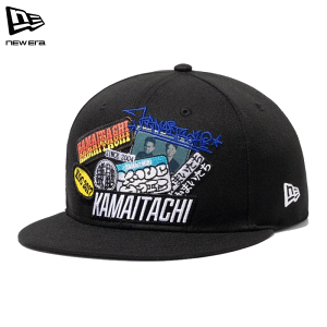 j[G Lbv 9FIFTY ܂ |l XebJ[ ubN NEW ERA 950 KAMAITACHI STICKER BLK