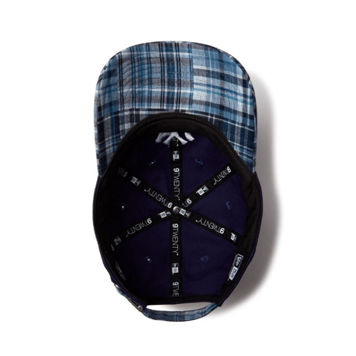 楽天市場】ニューエラ キャップ 9TWENTY チェック ネイビー