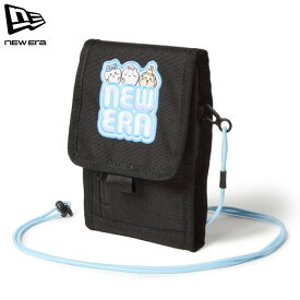 ニューエラ バック ネックポーチ ちいかわ 0.5L ブラック 鞄 カバン (メール便 送料220円) NEW ERA SQ NECK POUCH CHIIKAWA BLK