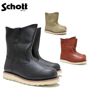 (ȃN[|sI) Vbg yRXu[c EGgu[c U[u[c {v Schott Pecos Boot Wellington Boot S24100