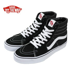 (お得なクーポン発行中！) バンズ スニーカー スケートハイ ブラック メンズ レディース USA規格 VANS SK8-HI BLACK/BLACK/WHITE VN000D5IB8C