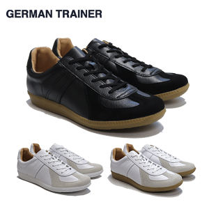 (ȃN[|sI) W[}g[i[ GERMAN TRAINER V[Y Y fB[X Xj[J[ ANVU[ ubN zCg 42500 [