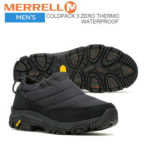 (ȃN[|sI)  R[hpbN 3 [ T[ EH[^[v[t ubN h h ۉ MERRELL COLDPACK 3 ZERO THERMO WATERPROOF BLACK