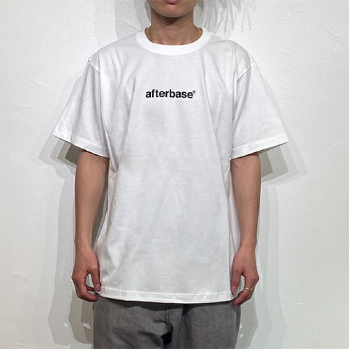 楽天市場】afterbase? LOGO ティーシャツ T-SH : afterbase 