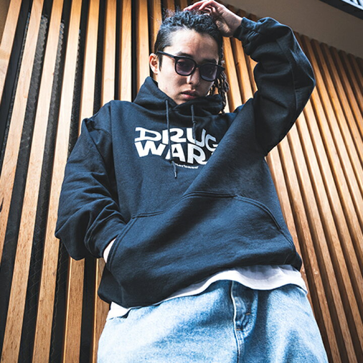楽天市場】☆OUTLET☆ [DRUG WARS] プルオーバーフーディー PULLOVER 