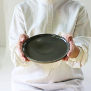 HASAMI PORCELAIN�i�n�T�~�|�[�Z�����jTHE GREY COLLECTION[�v���[�g HDG103][plate DarkGray �_�[�N�O���[ �H�� �V���v�� �g������ ���_�� �f�U�C��]