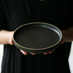 HASAMI PORCELAINinT~|[Zj[v[g@ubN@HPB003][18.5cm plate black  H Vv g { dqW H@Ή  _ Vv Mtg v[g X^b