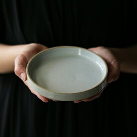 HASAMI PORCELAIN（ハサミポーセリン）[プレート　Gloss Gray　HPM002][14.5cm plate clear 食器 シンプル 波佐見焼 モダン ギフト プレゼント 日本製 おしゃれ 電子レンジ 食洗機 スタッキング]