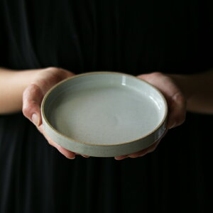 HASAMI PORCELAINinT~|[Zj[v[g@Gloss Gray@HPM002][14.5cm plate clear H Vv g _ Mtg v[g {  dqW H@ X^bLO]