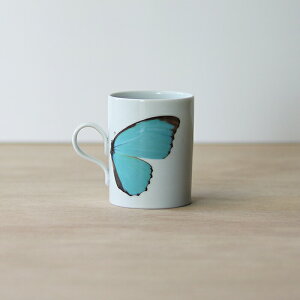 HANASAKA[BUTTERFLY MUG / blue][Lb`pi e[uEFA }OJbv   o^tC}O v[g Mtg]