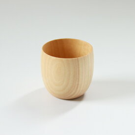 高橋工芸Cara コップ（S）[木製 木製品 木の器 木 器 丸い 軽い 油染み しない しにくい 国産 Made in Japan 日本製 子供 食器 割れにくい ギフト カップ 柔らかい あたたかい]
