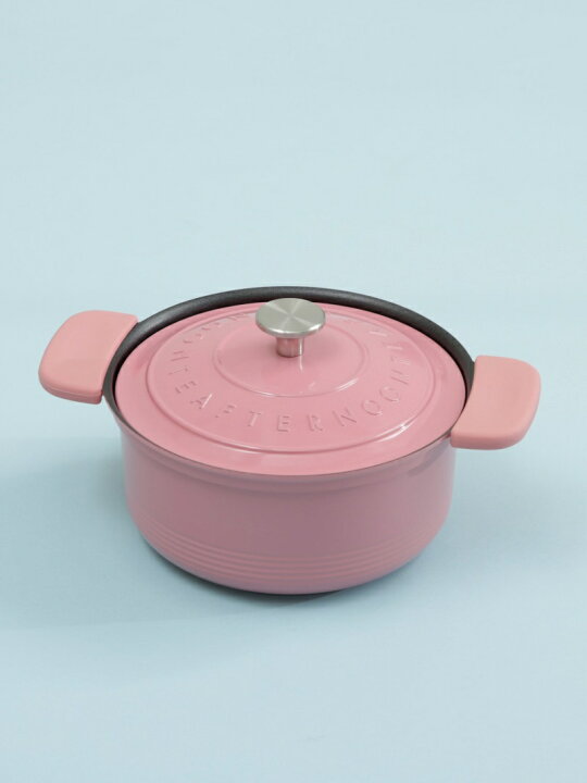 楽天市場】ロゴ柄エンボスココット鍋 18cm Afternoon Tea LIVING 