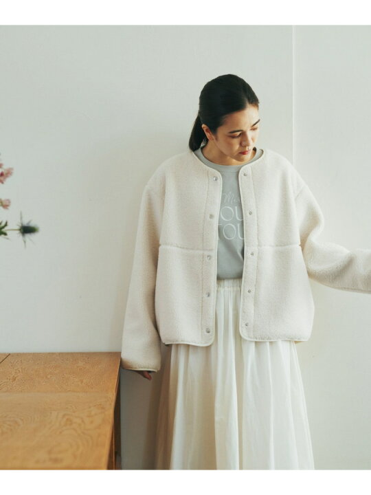楽天市場】【SALE／40%OFF】ボアショートジャケット Afternoon Tea 