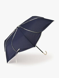 パイピング折りたたみ傘 雨傘 Afternoon Tea LIVING アフタヌーンティー・リビング ファッション雑貨 傘・長傘 パープル ネイビー グリーン[Rakuten Fashion]