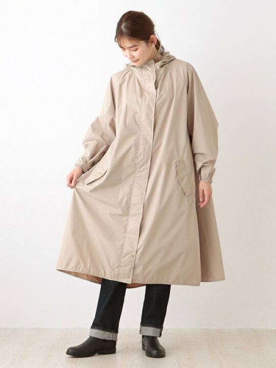 楽天市場】【SALE／30%OFF】タータンチェック柄ドルマンレインコート 