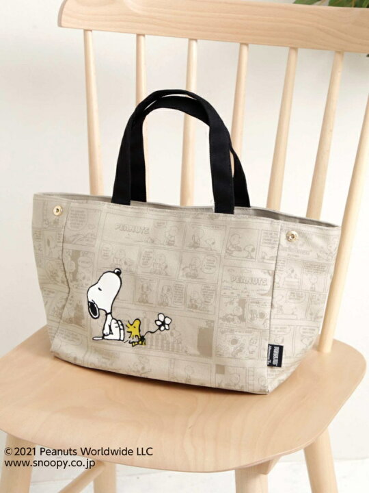 楽天市場】【SALE／20%OFF】PEANUTS/キャンバスミニトートバッグ 