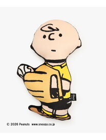 ダイカットクッション/PEANUTS Afternoon Tea LIVING アフタヌーンティー・リビング インテリア・生活雑貨 カーペット・ラグ・マット イエロー[Rakuten Fashion]