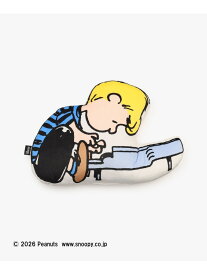 【オンラインストア限定】ダイカットクッション/PEANUTS Afternoon Tea LIVING アフタヌーンティー・リビング インテリア・生活雑貨 カーペット・ラグ・マット ブルー[Rakuten Fashion]