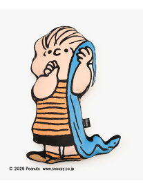 【オンラインストア限定】ダイカットクッション/PEANUTS Afternoon Tea LIVING アフタヌーンティー・リビング インテリア・生活雑貨 カーペット・ラグ・マット オレンジ[Rakuten Fashion]