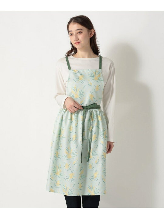 楽天市場】【SALE／37%OFF】ミモザギャザーエプロン Afternoon Tea
