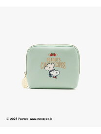 【SALE／30%OFF】ティッシュケースポーチ/PEANUTS Afternoon Tea LIVING アフタヌーンティー・リビング 財布・ポーチ・ケース ポーチ グリーン【RBA_E】[Rakuten Fashion]