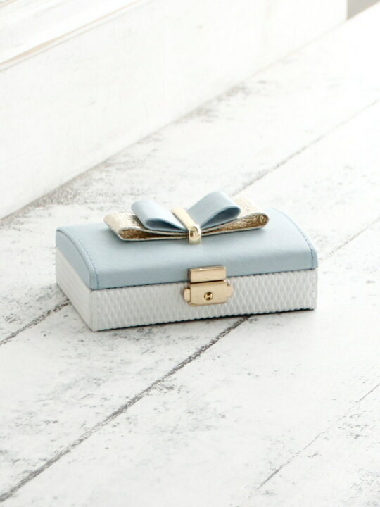 楽天市場】【SALE／30%OFF】ダブルリボンジュエリーボックスS 
