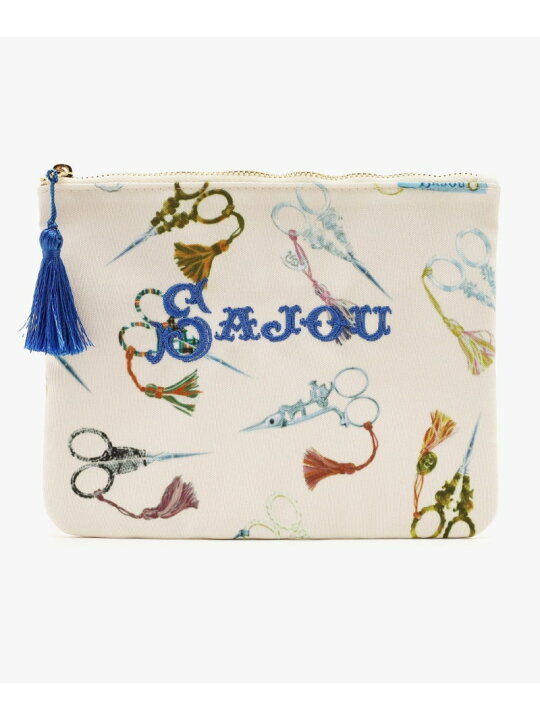 楽天市場】【SALE／30%OFF】フラットポーチ/はさみ/MAISON SAJOU 