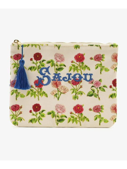 楽天市場】【SALE／30%OFF】フラットポーチ/ジョセフィンのバラ/MAISON 