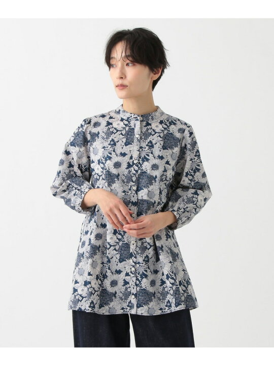 楽天市場】【SALE／40%OFF】【WEB限定】切替ブラウス/リバティプリント 